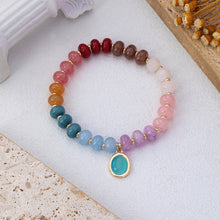Natural Stone Cateye Stretch Bracelet
