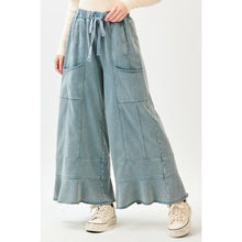 Misty Blue Wide Leg Pants (REG)