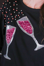 Pop the Champagne Sweatshirt (REG/PLUS)