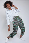 Missy Flood Ankle Pants in Camo Bark (REG)