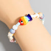 Rainbow Fish Bead Bracelet