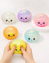Glow In The Dark Dumpling Squishy Stress Toy