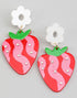 Acrylic Strawberry Earrings