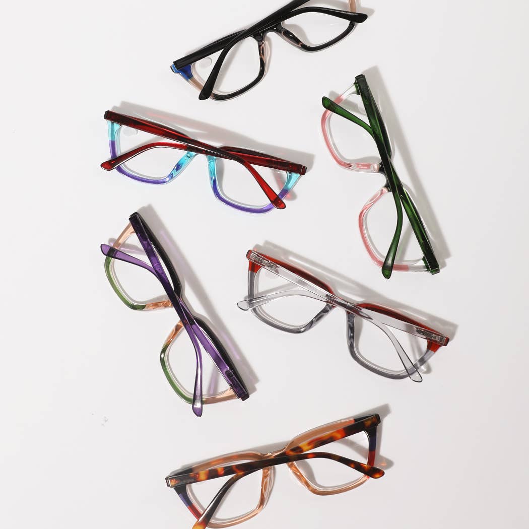 Mix Color Cat Eye Reading Glasses