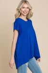 The Royal Blue Tunic Top
