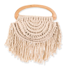 Crochet Fringe Clutch Bag