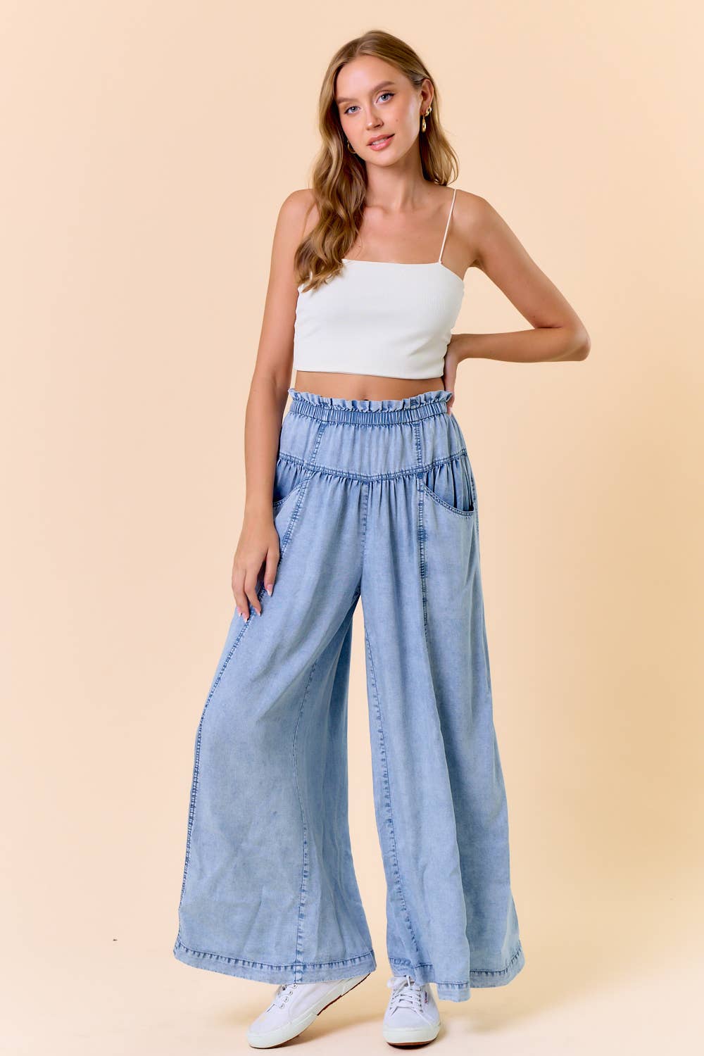 High Volume Wide Leg Pants (REG)