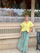 Tribal Dream Maxi Skirt in Mint Combo (REG)