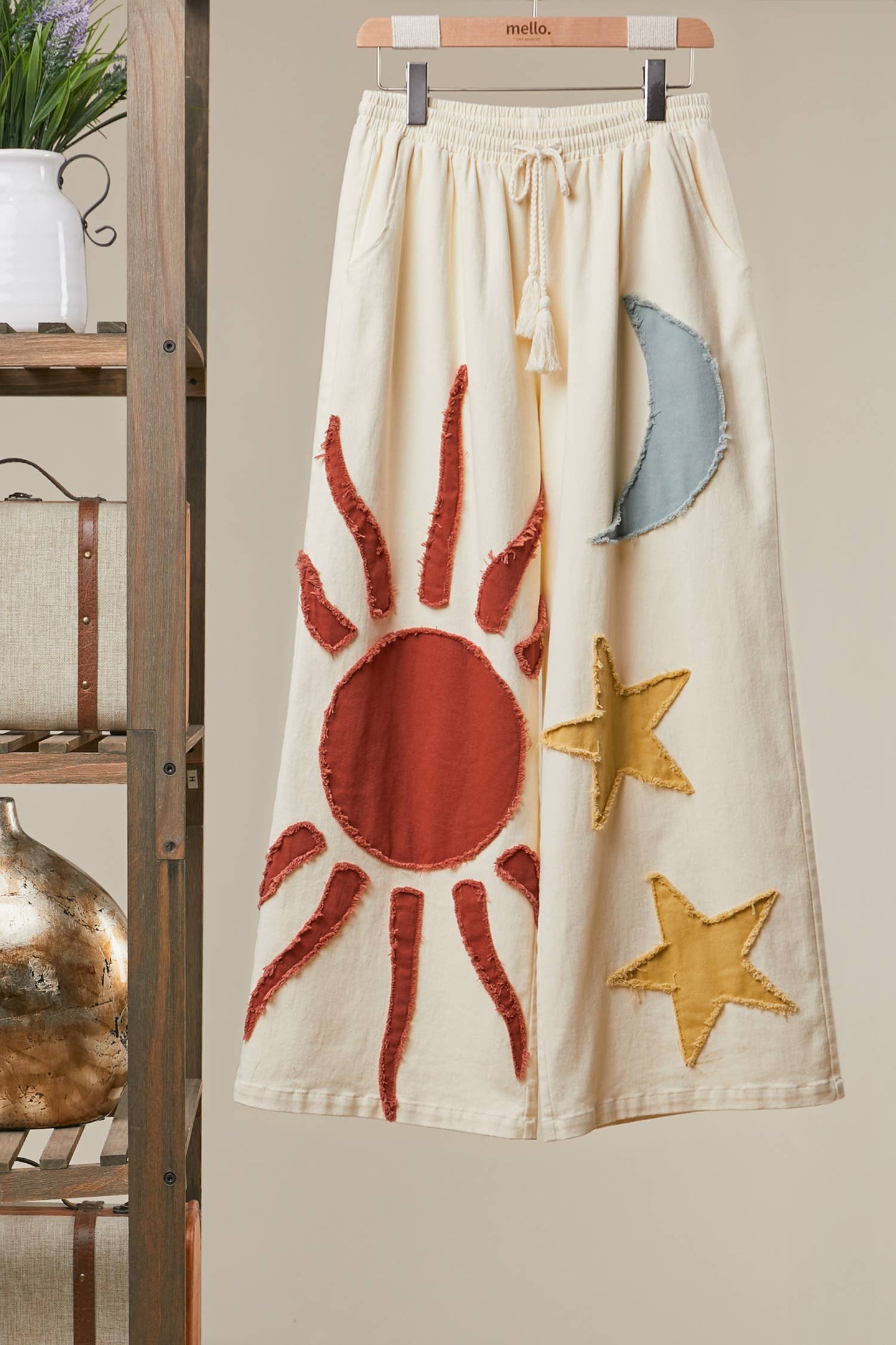 Celestial Patch Wide Pants (REG)