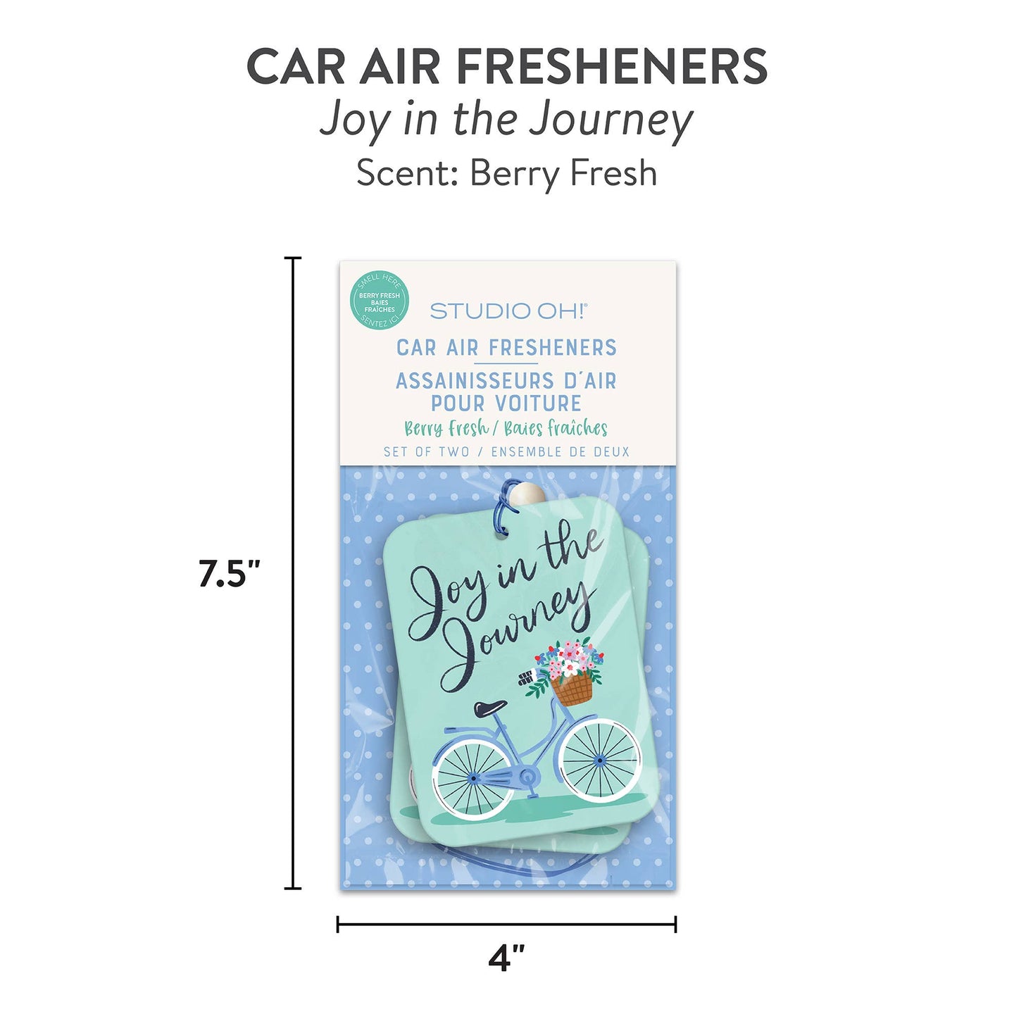Joy in the Journey Air Freshener