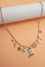 Western Boot Charm Necklace