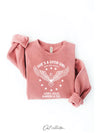 She's A Good Girl Sweatshirt in Mauve (REG)