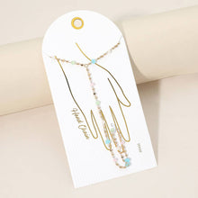 Colorful Beaded Hand Chain