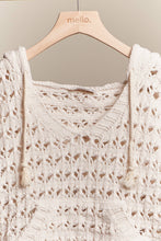 Hooded Crochet Sweater (REG)