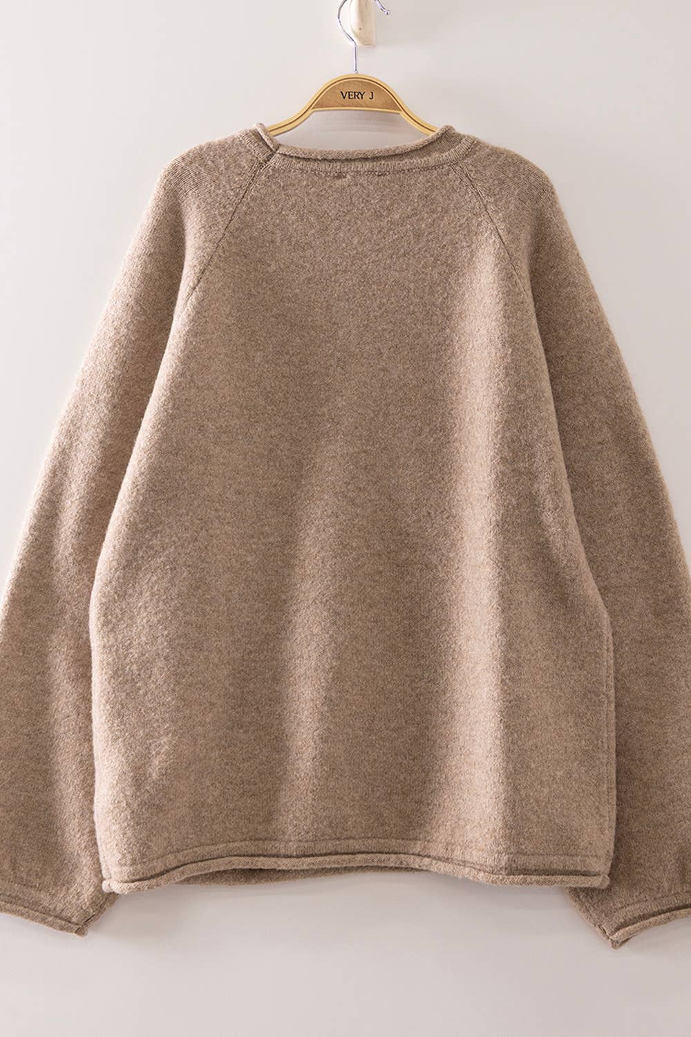 Flying Duck Sweater in Mocha (REG)