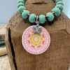 Mandala Bloom Charm Bracelet