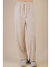Comfy Floral Pants in Cream (REG/PLUS)
