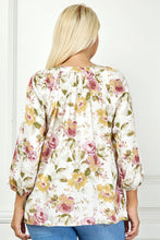 Pure Elegance Floral Top (PLUS)