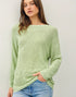 Apple Mint Slub Sweater (REG)