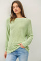 Apple Mint Slub Sweater (REG)