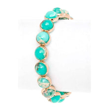 Genuine Stone Stretch Bracelet