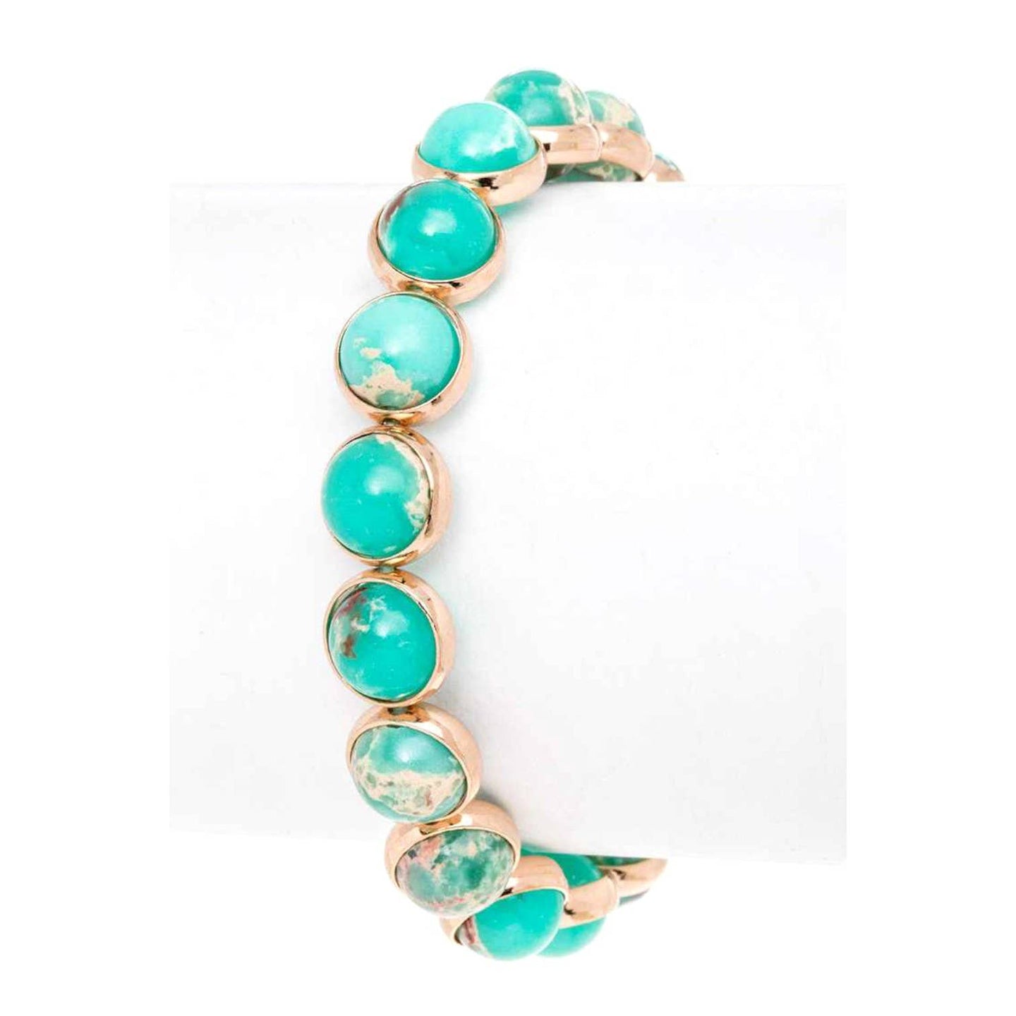 Genuine Stone Stretch Bracelet