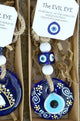 Swirling Evil Eye Ornament