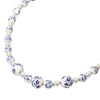 18K Dipped Floral Pearl Beaded Necklace