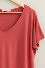 Brick V-Neck Dolman Top (REG)