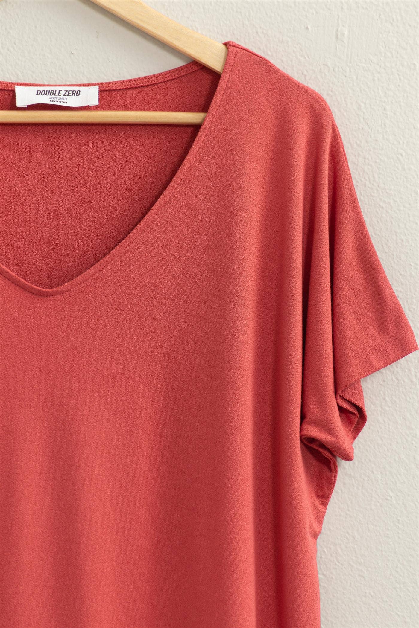 Brick V-Neck Dolman Top (REG)