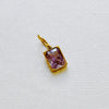 18k gold plated Birthstone Charms