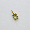 18k gold plated Birthstone Charms