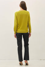 Astrid V-Neck Sweater in Mustard (REG)