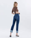 Lovervet High Rise Cuffed Straight Jeans LV1595 (REG)