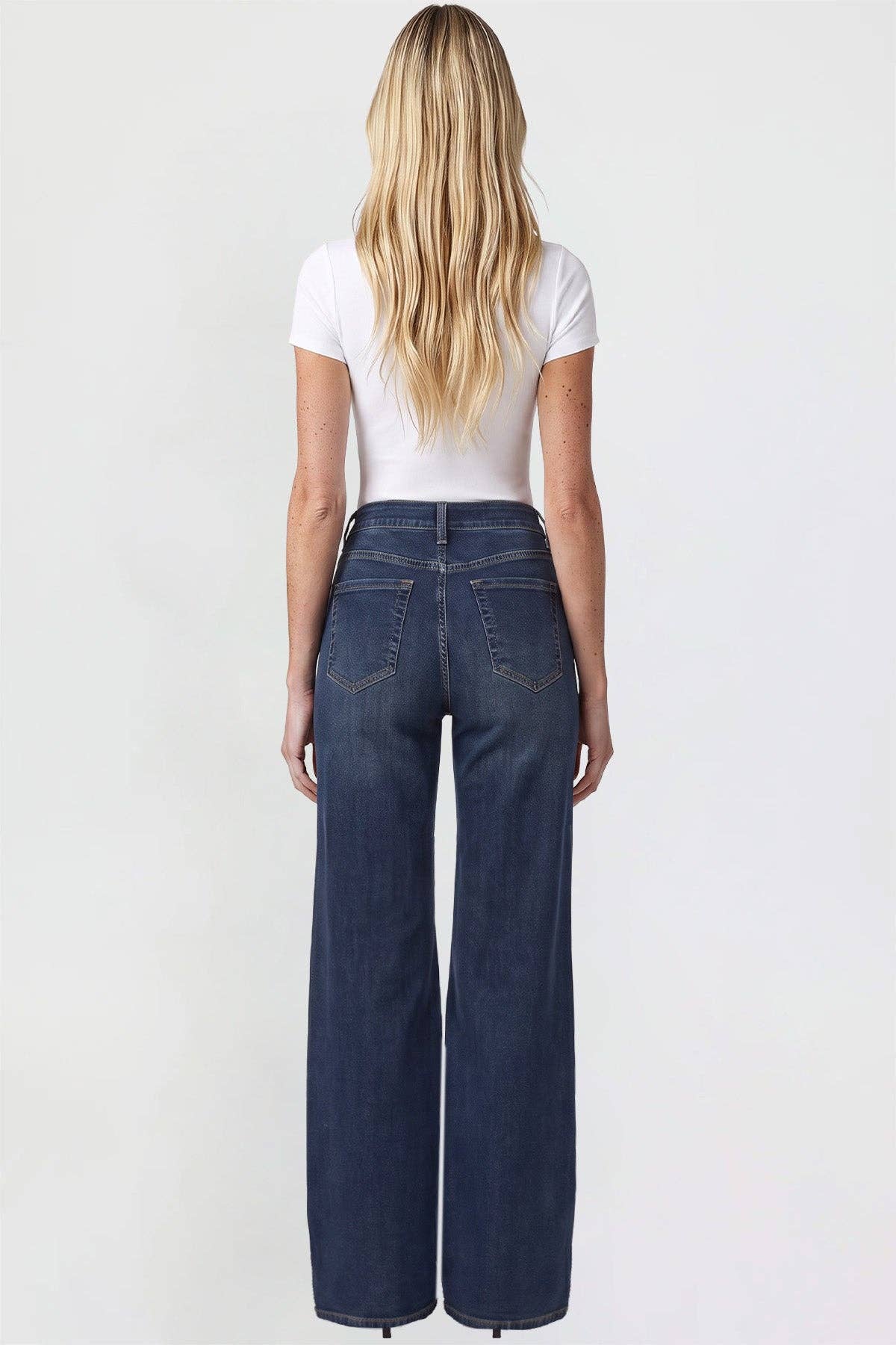 YMI Petite Kayla Wide Leg Jeans PP822160 (REG)
