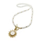 Mother of Pearl Sunlight Toggle Necklace