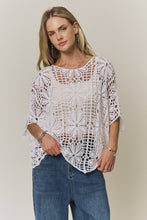 White Daisy Crochet Top (REG)