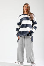 Vintage Wash Striped Pants (REG)
