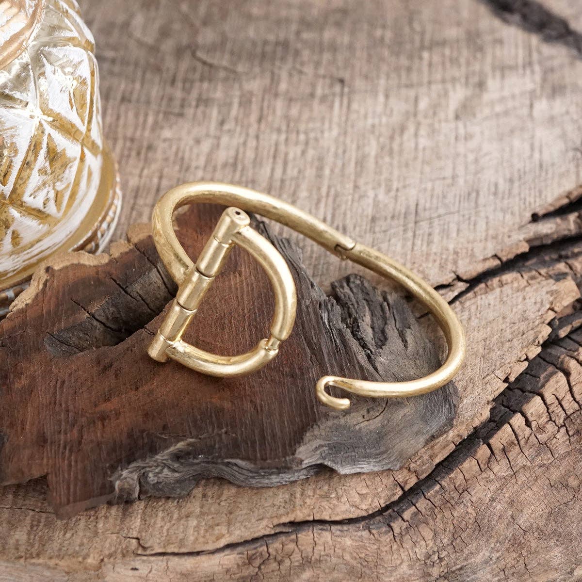 Equestrian Horsebit Hook Bracelet