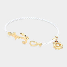 Nautical Anchor Hook Bracelet