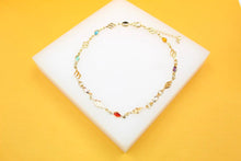 18k Filled Twisted Charm Anklet