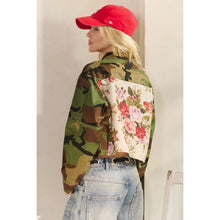 Floral Back Camo Jacket (REG)