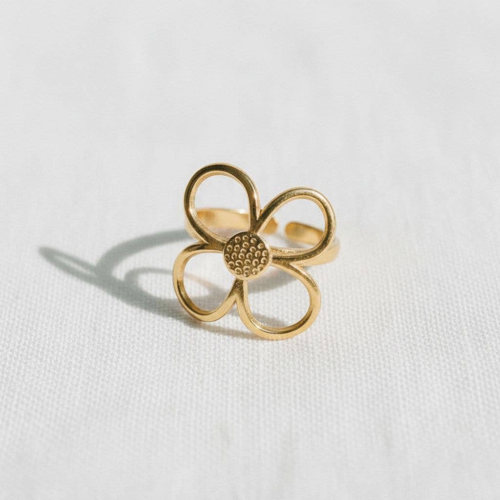 Wired Flower Ring