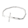Beaded Cross Stretch Bracelet