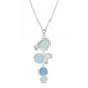 Blue Pebble Necklace