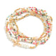 Seed Bead Cross Bracelet Set