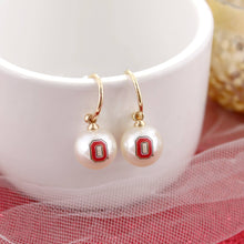 OSU Logo Pearl Earrings