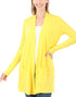 Slouchy Pocket Cardigan in Yellow (REG)