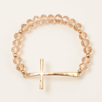 Faithful Cross Bracelet