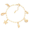 Starfish Charm Bracelet